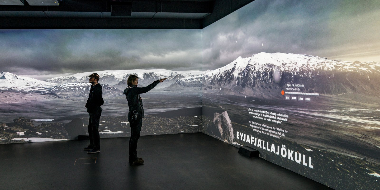 Iceland’s Lava Centre Unleashes Vivitek’s Powerful Projection Forces 5 Lava Centre exhibition 364