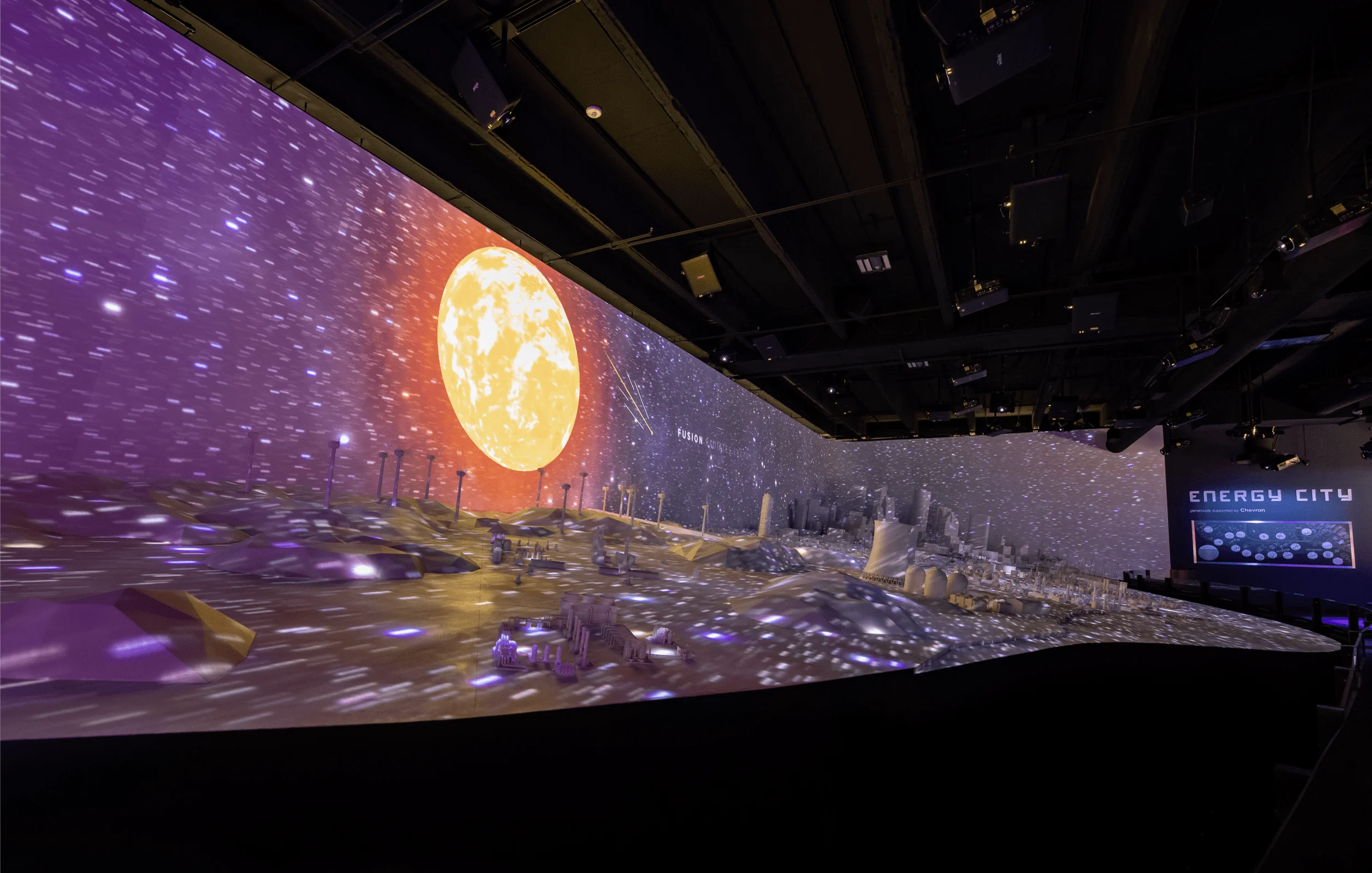 Energy City Exhibit with Vivitek Projectors Energizes 110 year old Houston Museum of Natural Science hero image
