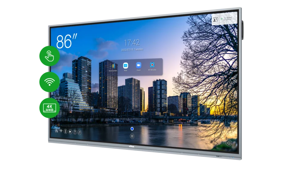 Vivitek NovoTouch EK865i Front Right