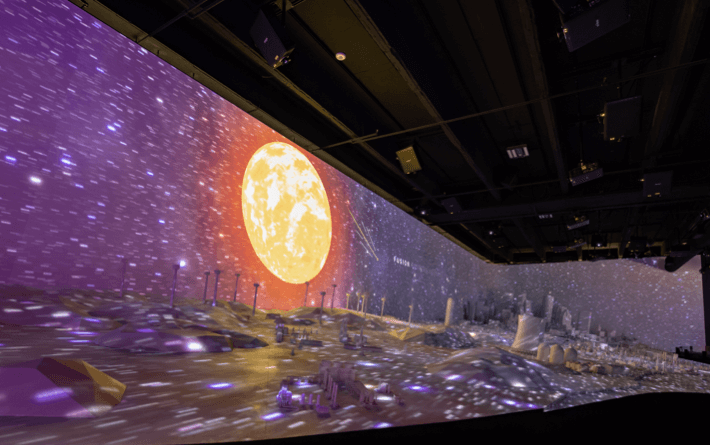 Energy City Exhibit with Vivitek Projectors Energizes 110-year-old Houston Museum of Natural Science 3 710x445 1