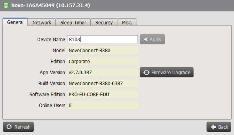 The Remote Manager 2 Novo Connect The Remote Manager 4
