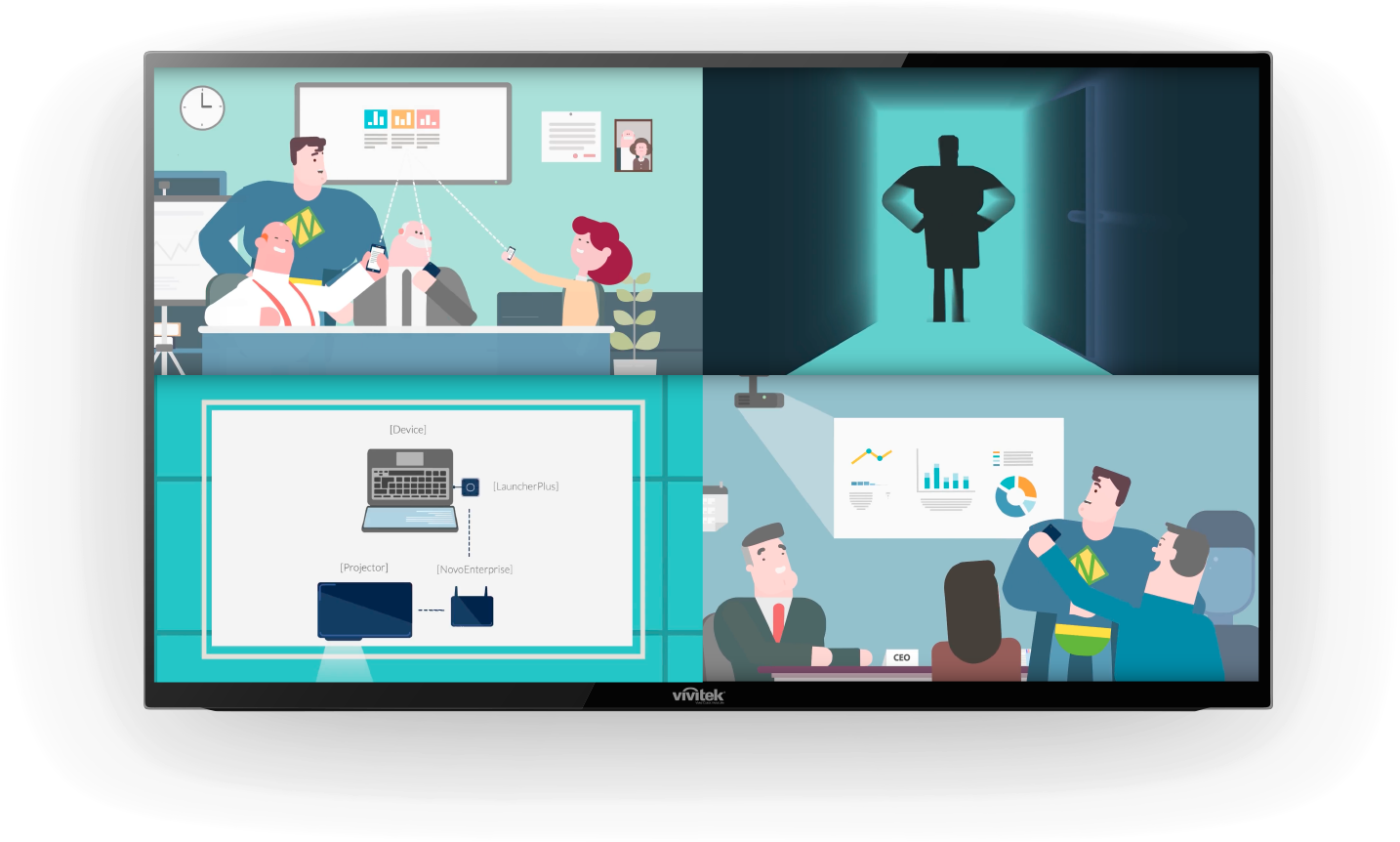 Interactive NovoTouch Screen Enables new Approach Towards Collaboration Environment 2 image