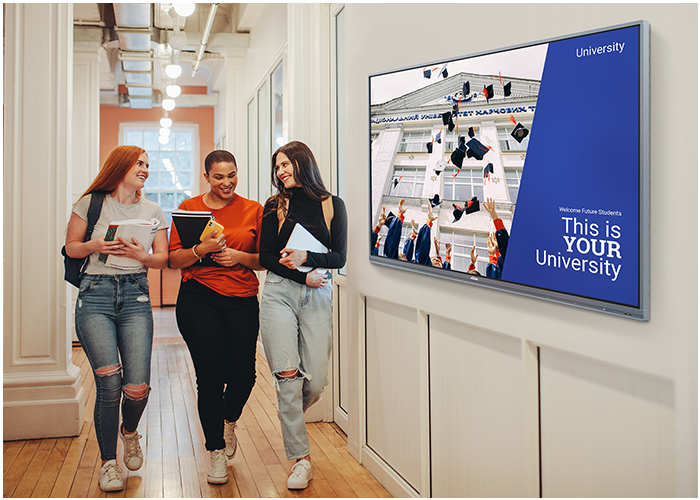 Education 7 education campus digital bullitin board