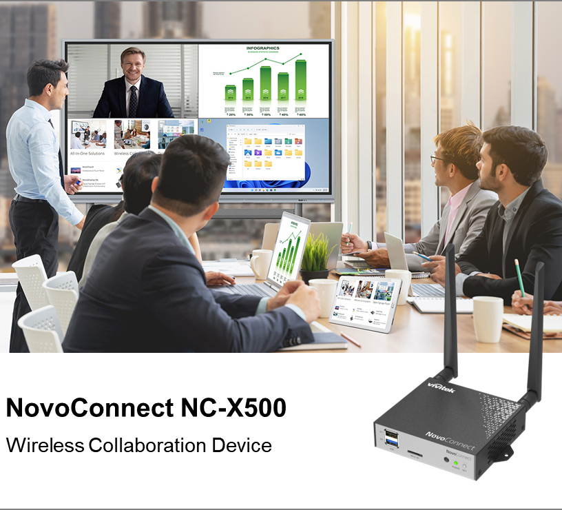 Vivitek Launches the NC-X500: An Cost-effective Solution For Wireless Presentation and Collaboration