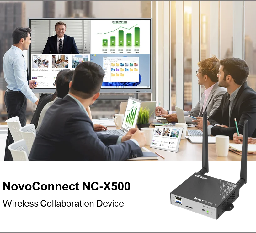 Vivitek Launches the NC-X500: An Cost-effective Solution For Wireless Presentation and Collaboration
