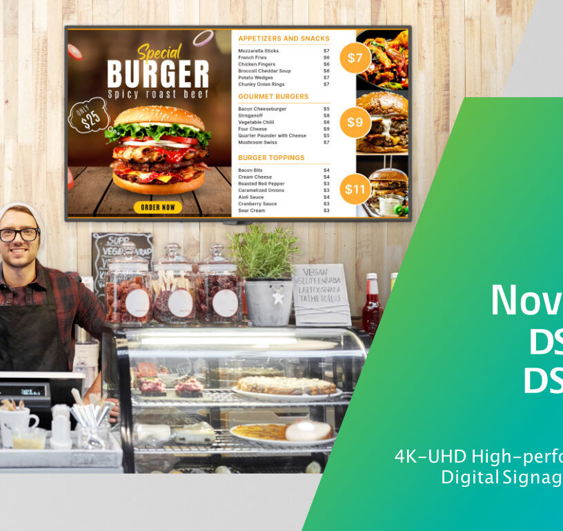 Digital Signage Players enter new era as Vivitek introduces compact and powerful NovoDS DS110/DS310 Series